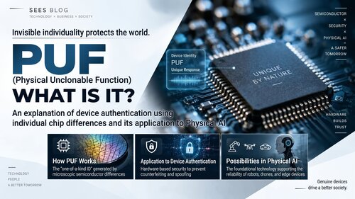 What Is a PUF (Physical Unclonable Function)? Explaining Device Authentication via Semiconductor Variations and Its Applications in Physical AI [2026 Edition]
